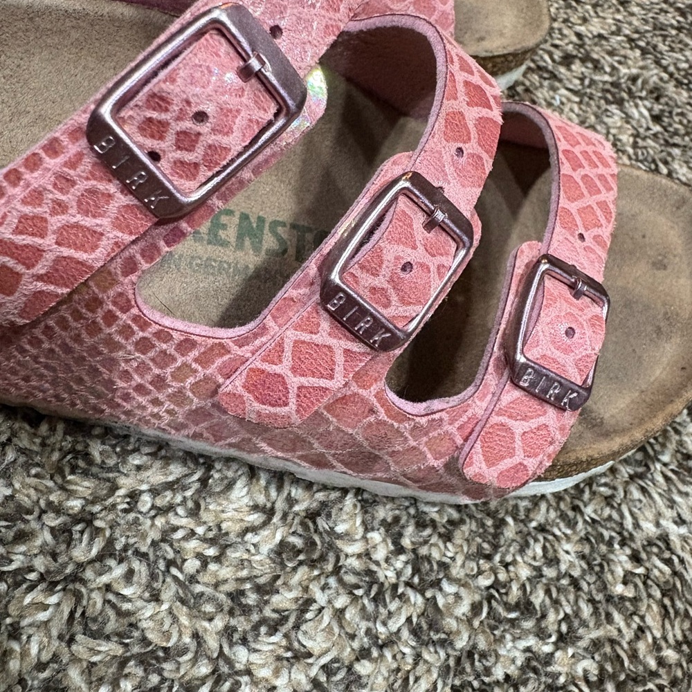 Birkenstock 3-Strap Sandal, Pink shimmer size EU 36 - Picture 8 of 10